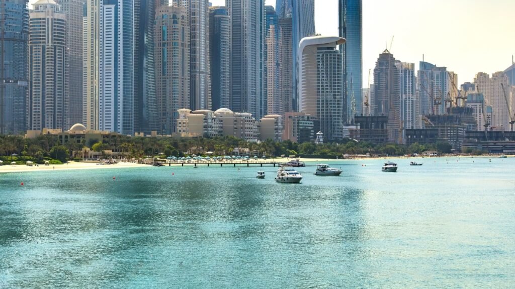 Luxury Dubai real estate investment opportunities and skyline 2026